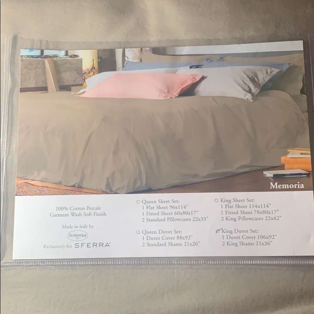 SFERRA King Duvet Set